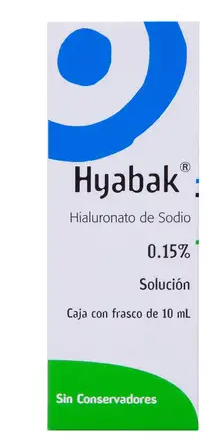Hyabak 0.15% Oftálmica 10 ml