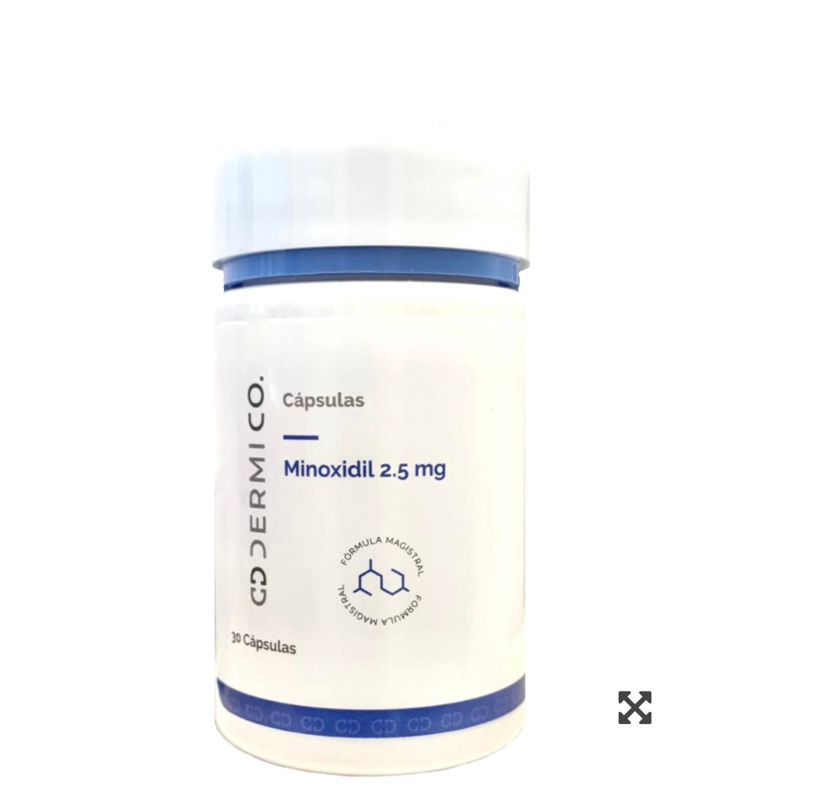 DERMICO Minoxidil 2.5 mg cápsulas