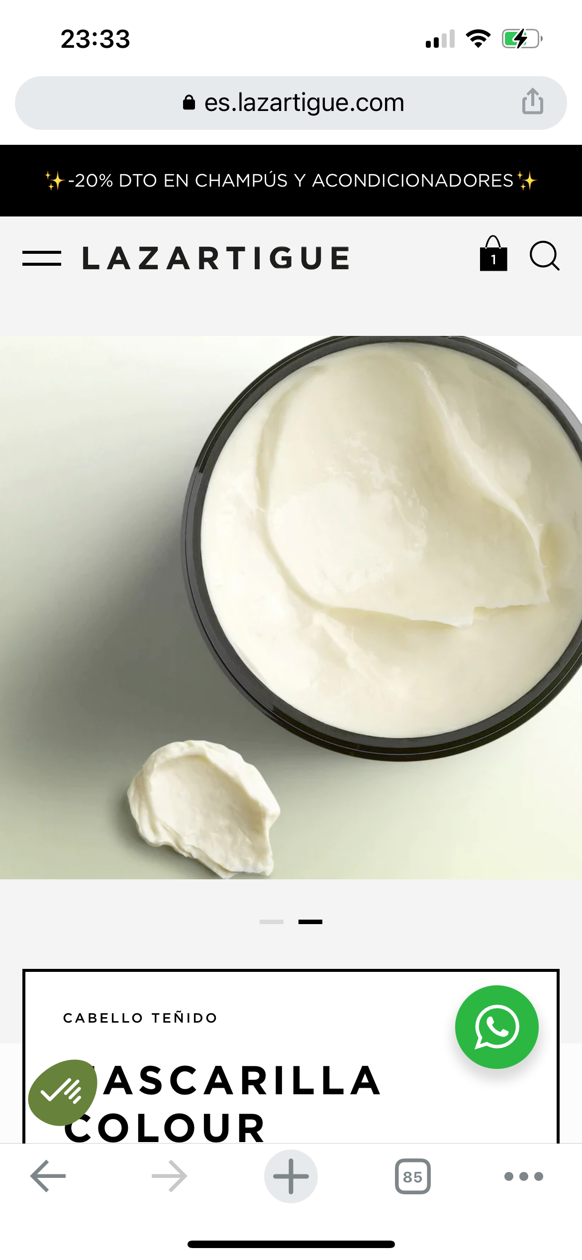 LAZARTIGUE Colour protect mask 250 ml