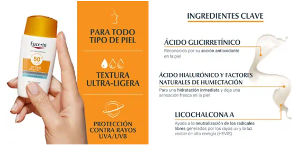 Eucerin Protector Solar Hydro Fluid Facial