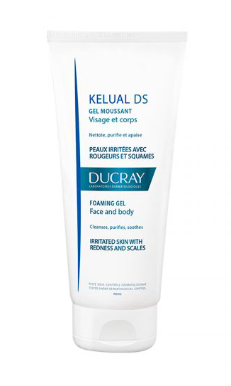 Ducray Kelual DS Gel Limpiador Calmante Reductor de Escamas y Rojeces para Piel Irritada 200 mL