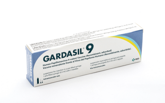 VACUNA GARDASIL 9 (VPH) MARCA MSD
