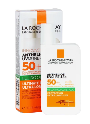 La Roche Posay Anthelios UV Mune 400  Fluido Oil Control FPS50+ Sin color