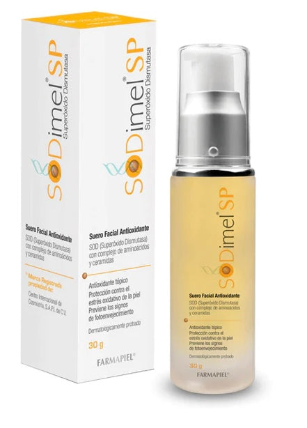 FARMAPIEL SODimel SP superóxido Dismutasa suero facial antioxidante 30 g