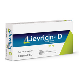 FARMAPIEL Lievricin - D 100 mg cápsulas