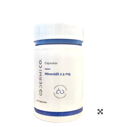 DERMICO Minoxidil 2.5 mg cápsulas