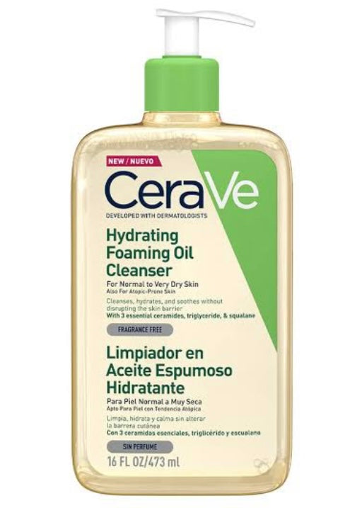 Cerave Limpiador en Aceite espumoso 473 ml