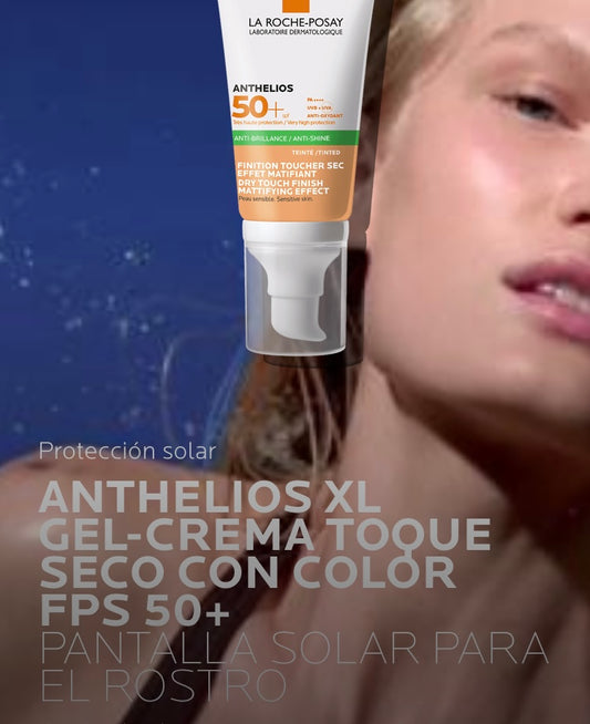 La Roche-posay Anthelios 50+ Toque seco con color 50 ml