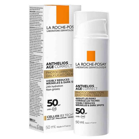LA ROCHE-POSAY anthelios age correct sin color 50 ml