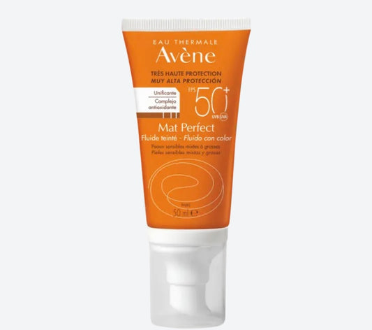 Avene bloqueador mat perfect fluido con color 50 ml