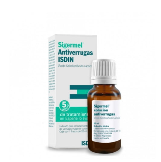 ISDIN Sigermel Antiverrugas 20 ml